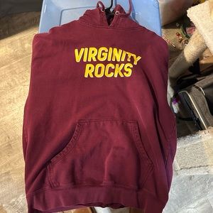 Virginity rocks hoodie